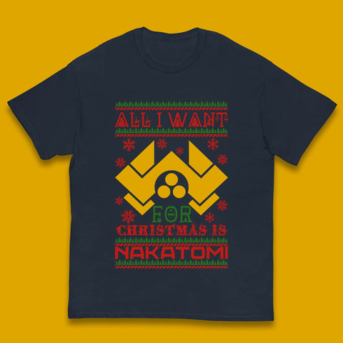 Want Nakatomi For Christmas Kids T-Shirt