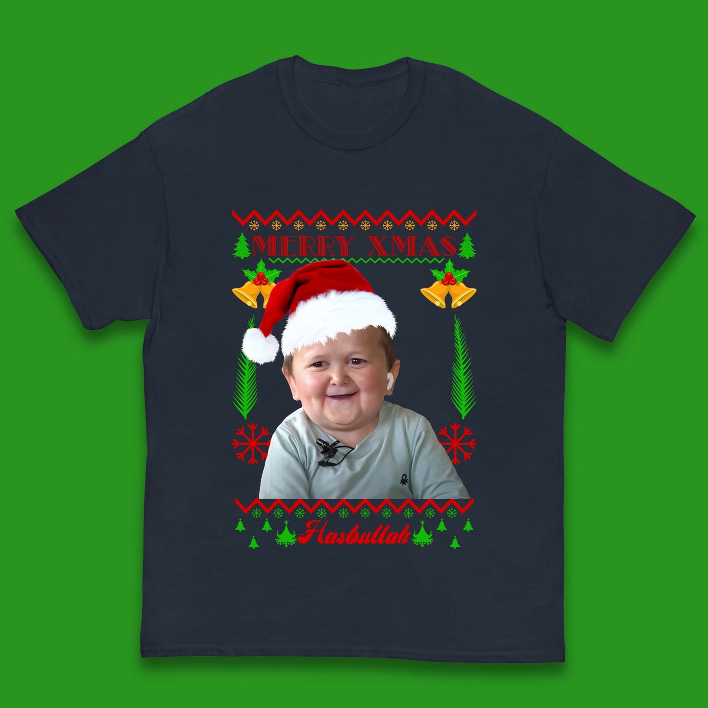 Merry Xmas Hasbullah Christmas Kids T-Shirt