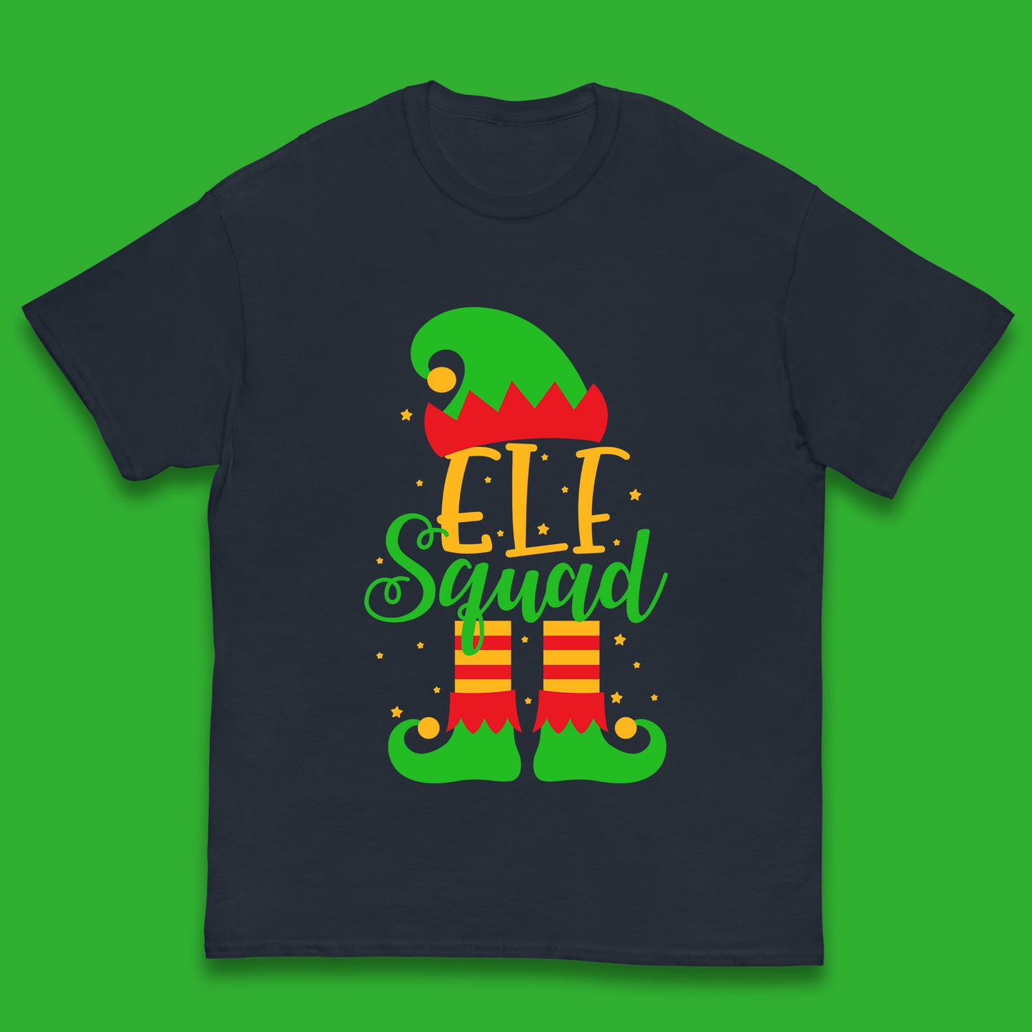 christmas elf squad t shirt