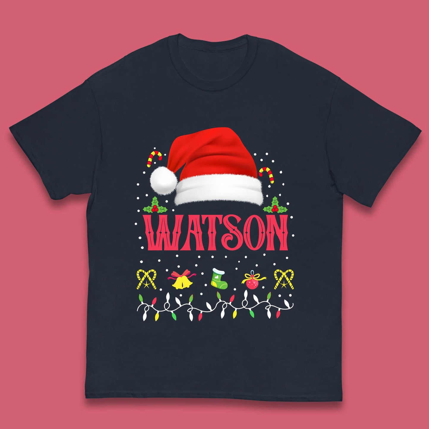 christmas santa claus hat t shirt