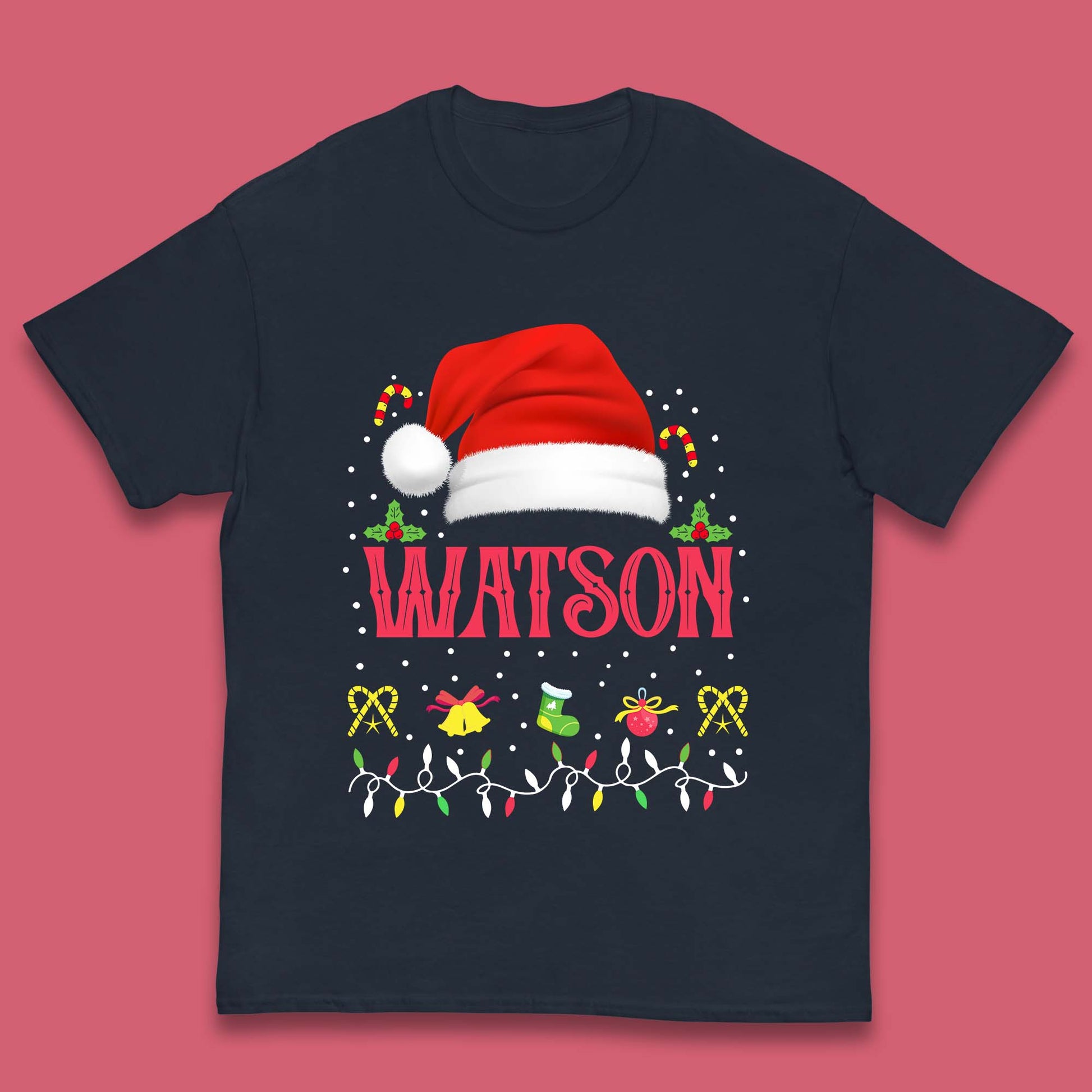 christmas santa claus hat t shirt