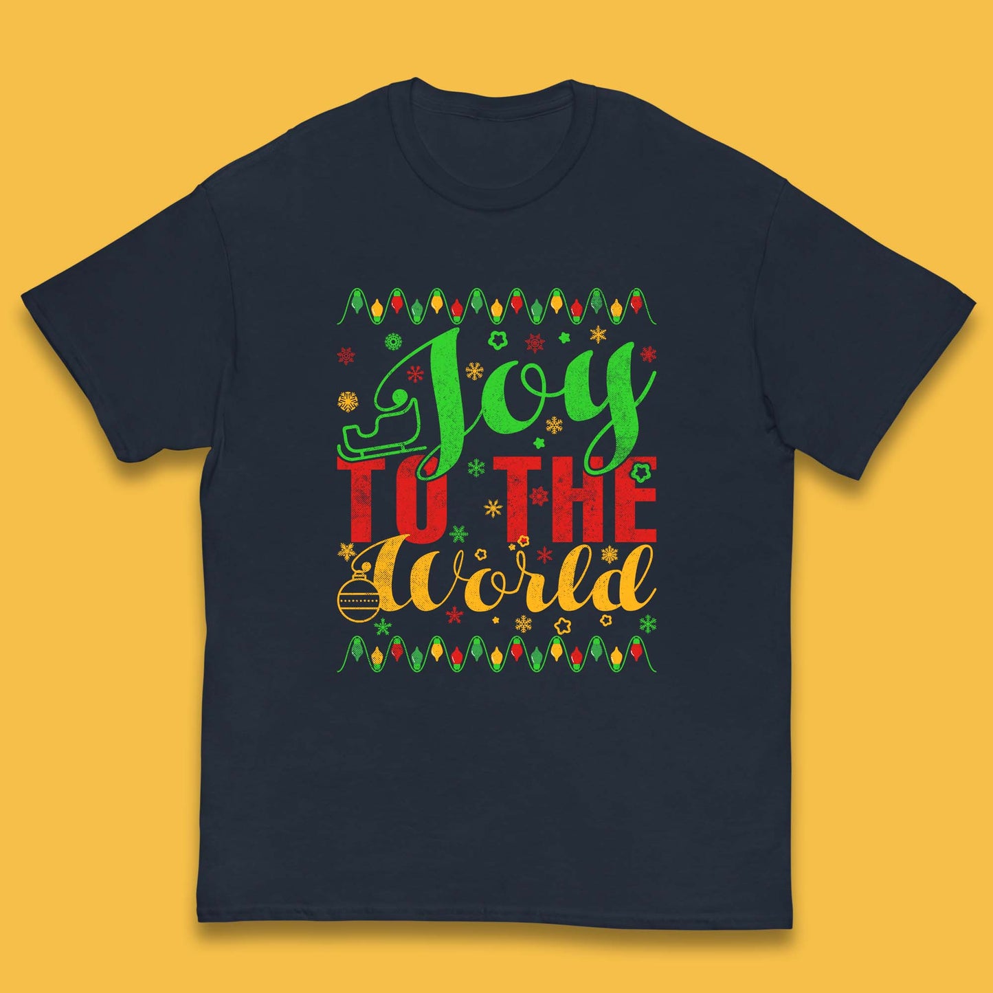 merry christmas joy to the world t shirt