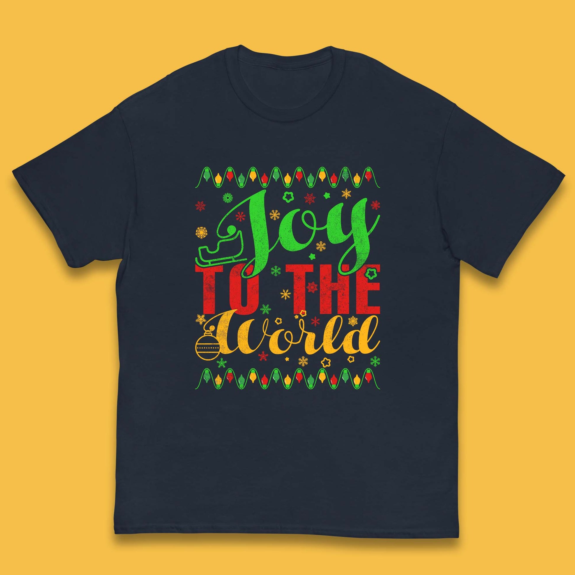 merry christmas joy to the world t shirt