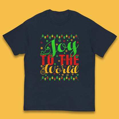 merry christmas joy to the world t shirt