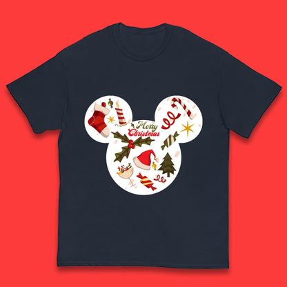 mickey mouse christmas tee