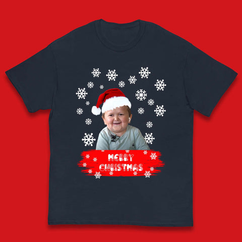 Merry Christmas Hasbulla Snowflakes Kids T-Shirt