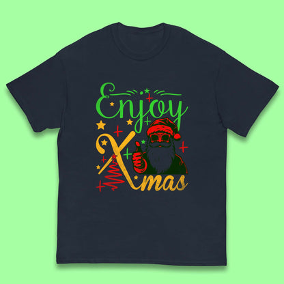 santa claus thumbs up christmas t shirt