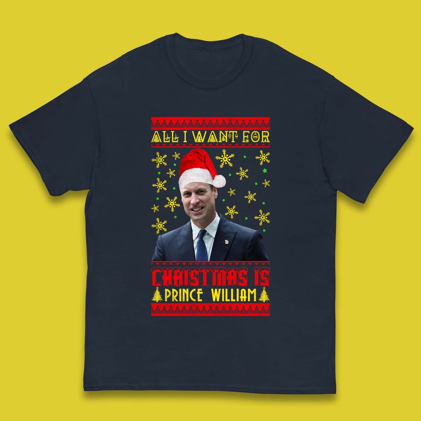 Want Prince William For Christmas Kids T-Shirt
