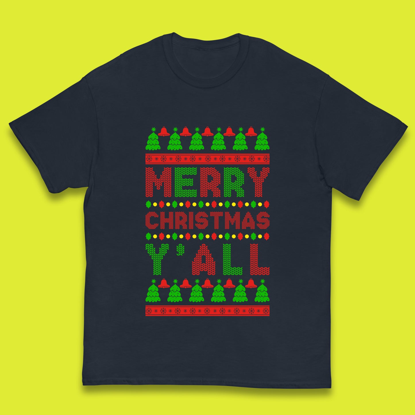 merry christmas y all t shirt
