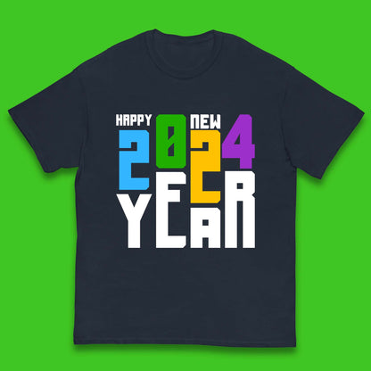 Happy New Year 2024 Kids T-Shirt