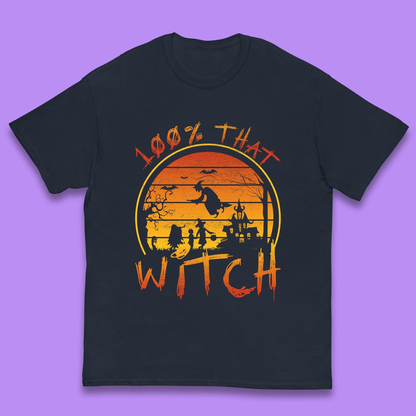 100% That Witch Halloween kids T Shirt