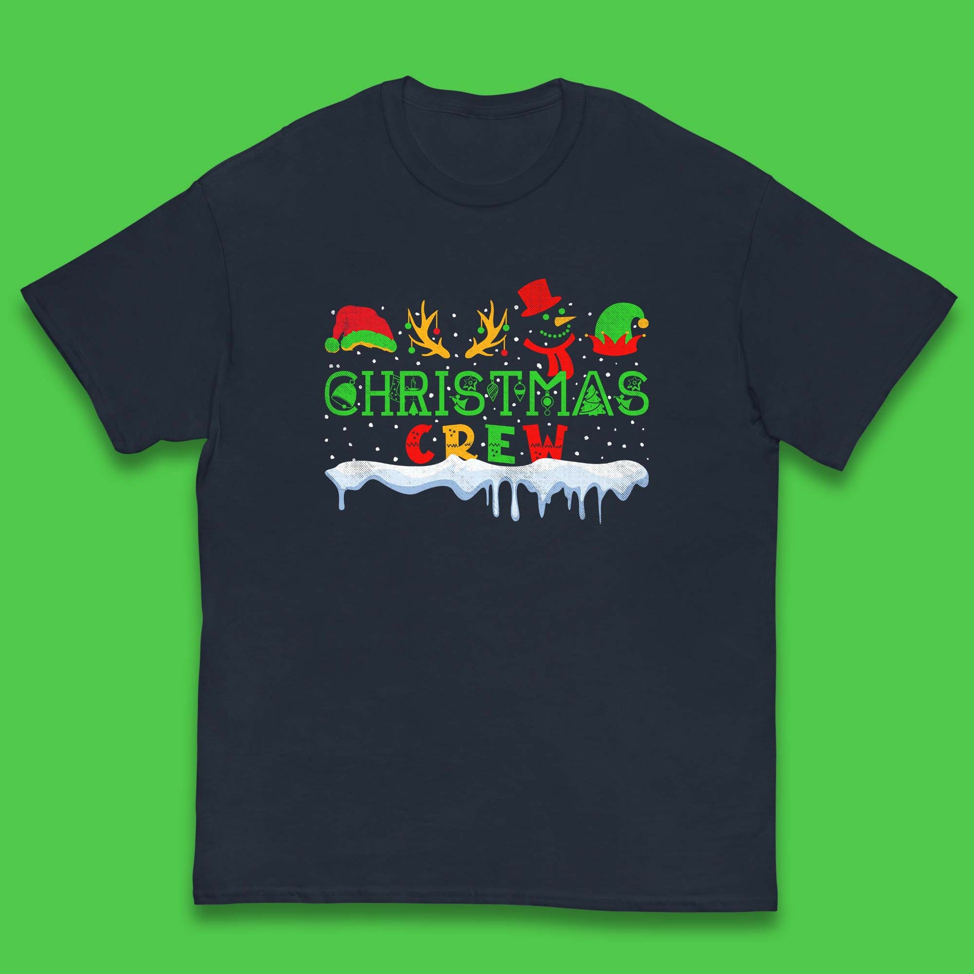 christmas crew t shirt