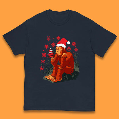 bigfoot christmas shirt