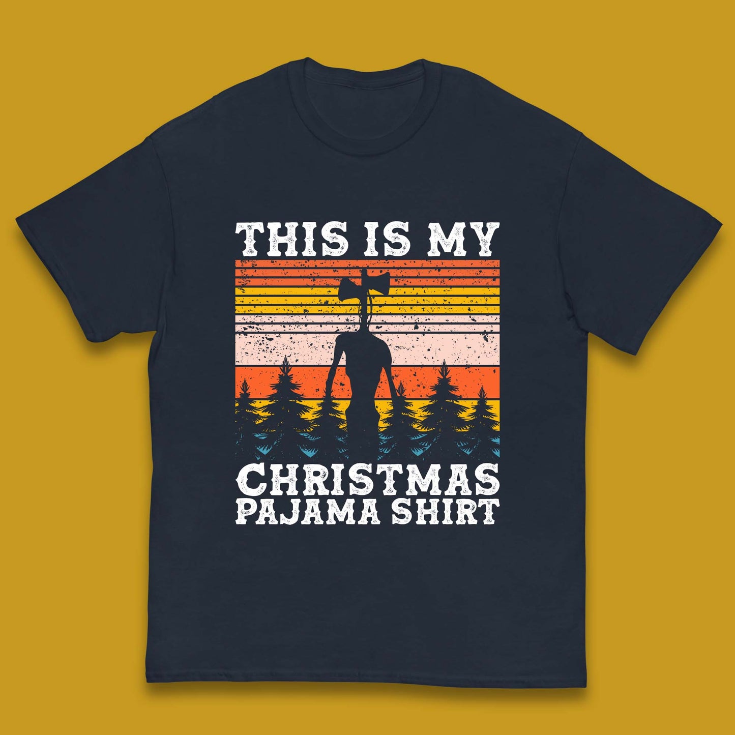 Alien Siren Head Christmas Kids T-Shirt