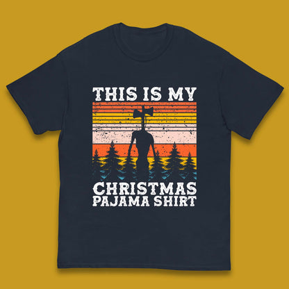 Alien Siren Head Christmas Kids T-Shirt