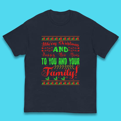 merry christmas family t shirt