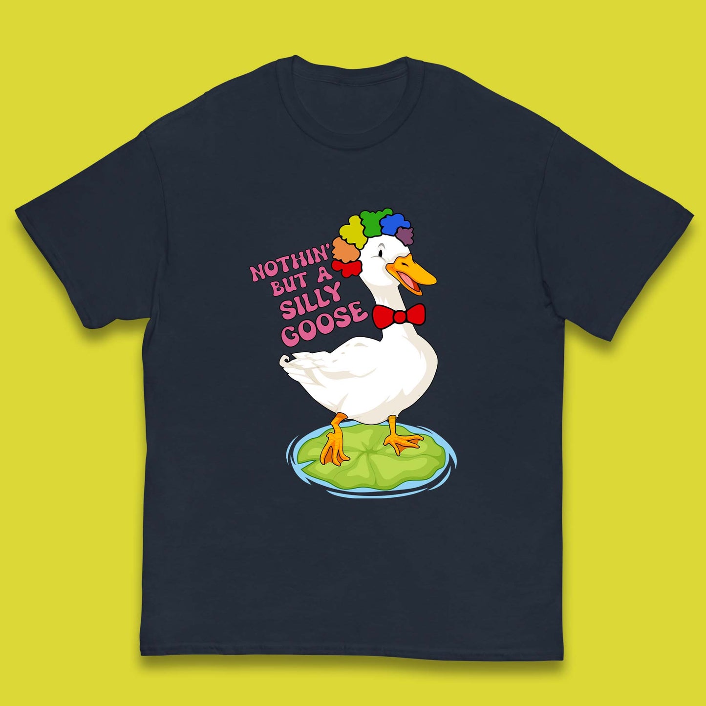 Nothin But A Silly Goose Kids T-Shirt
