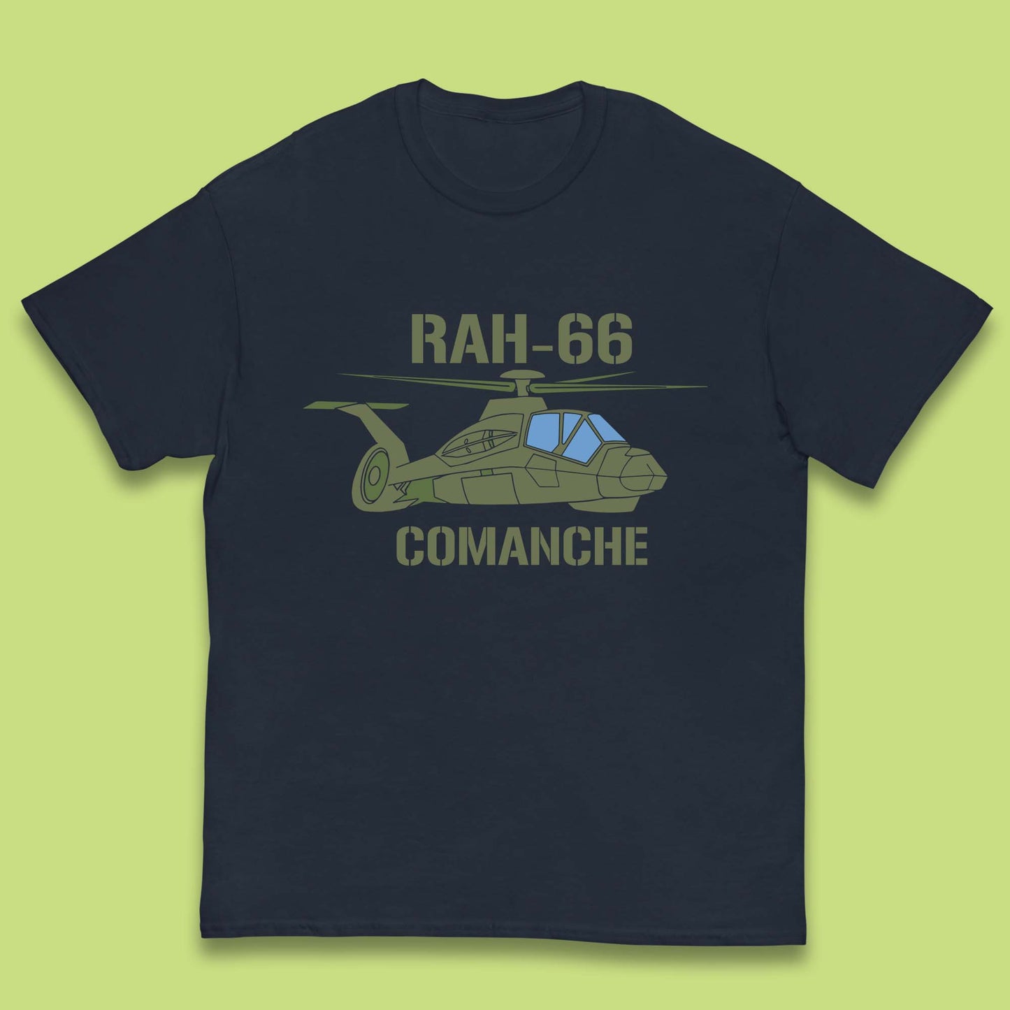 Boeing–Sikorsky RAH-66 Comanche US Army Gunship Attack Helicopter Kids T Shirt