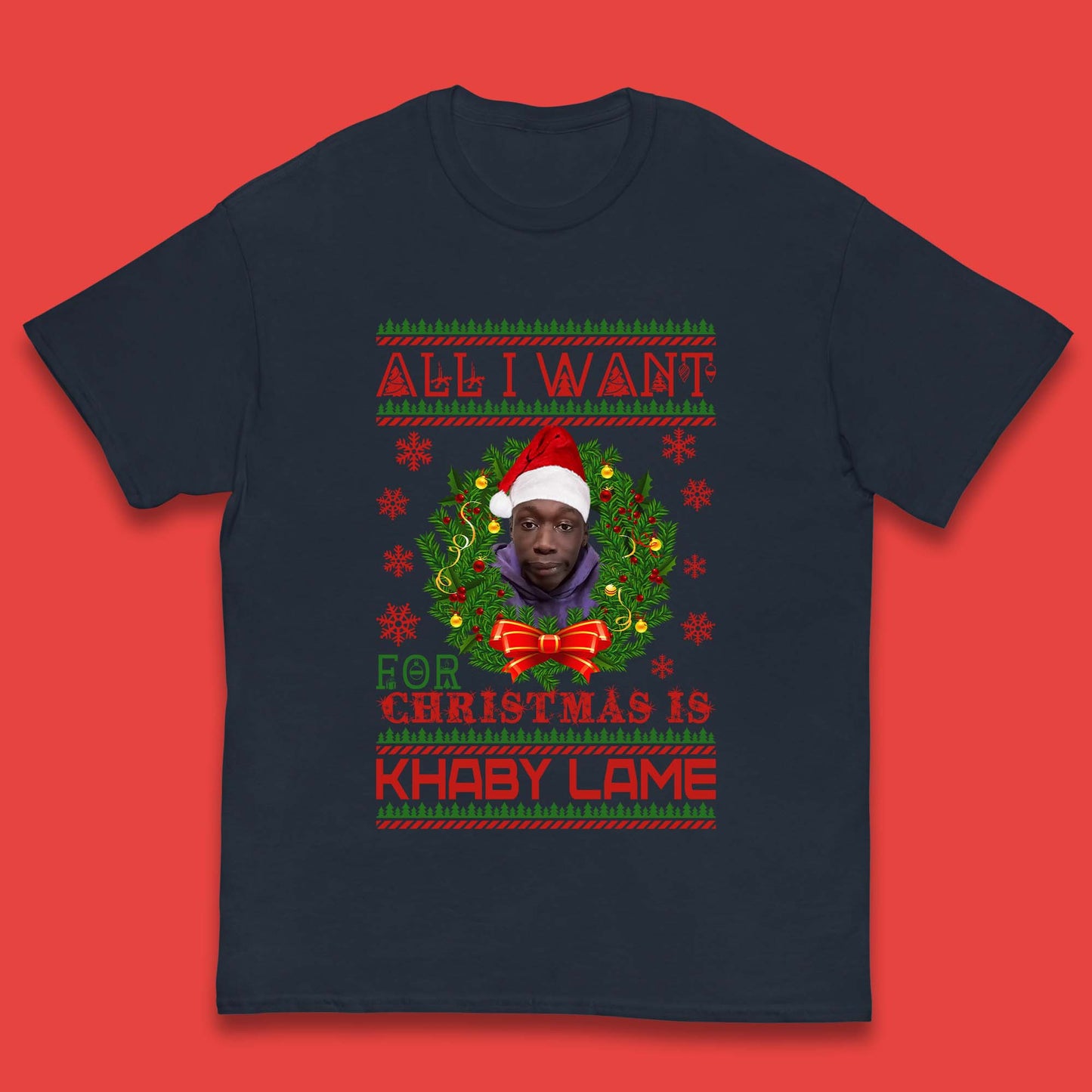 Want Khaby Lame For Christmas Kids T-Shirt