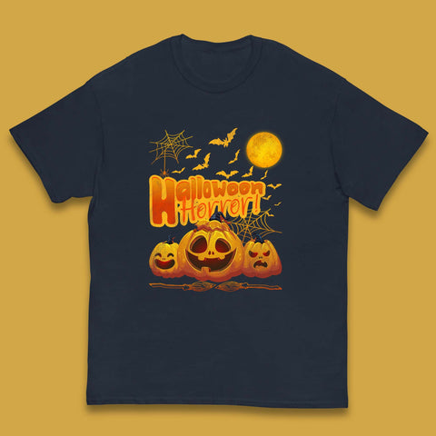 Happy Halloween Jack-o-lantern Horror Scary Monster Pumpkins Kids T Shirt