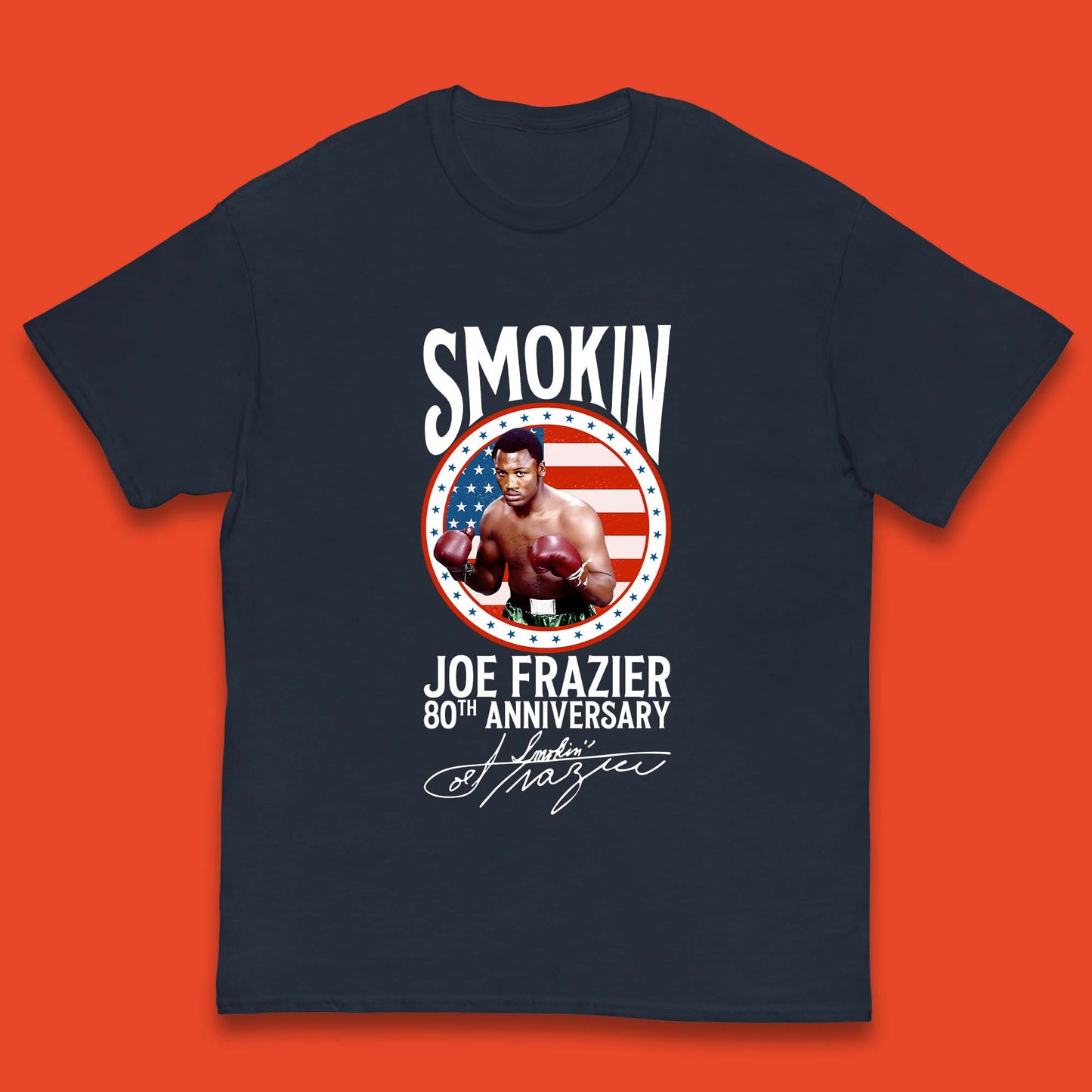 Smokin Joe Frazier 80th Anniversary Kids T-Shirt