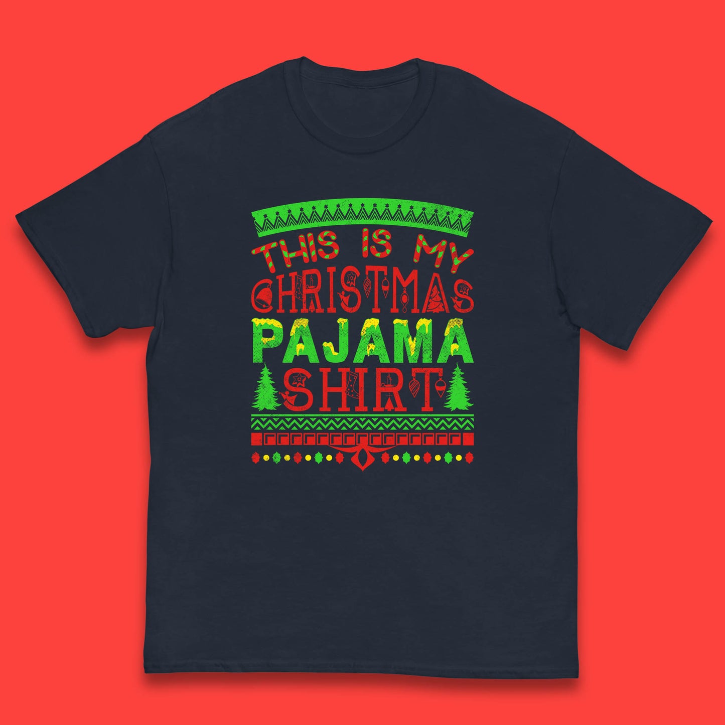 this is my christmas pajama shirt t shirt