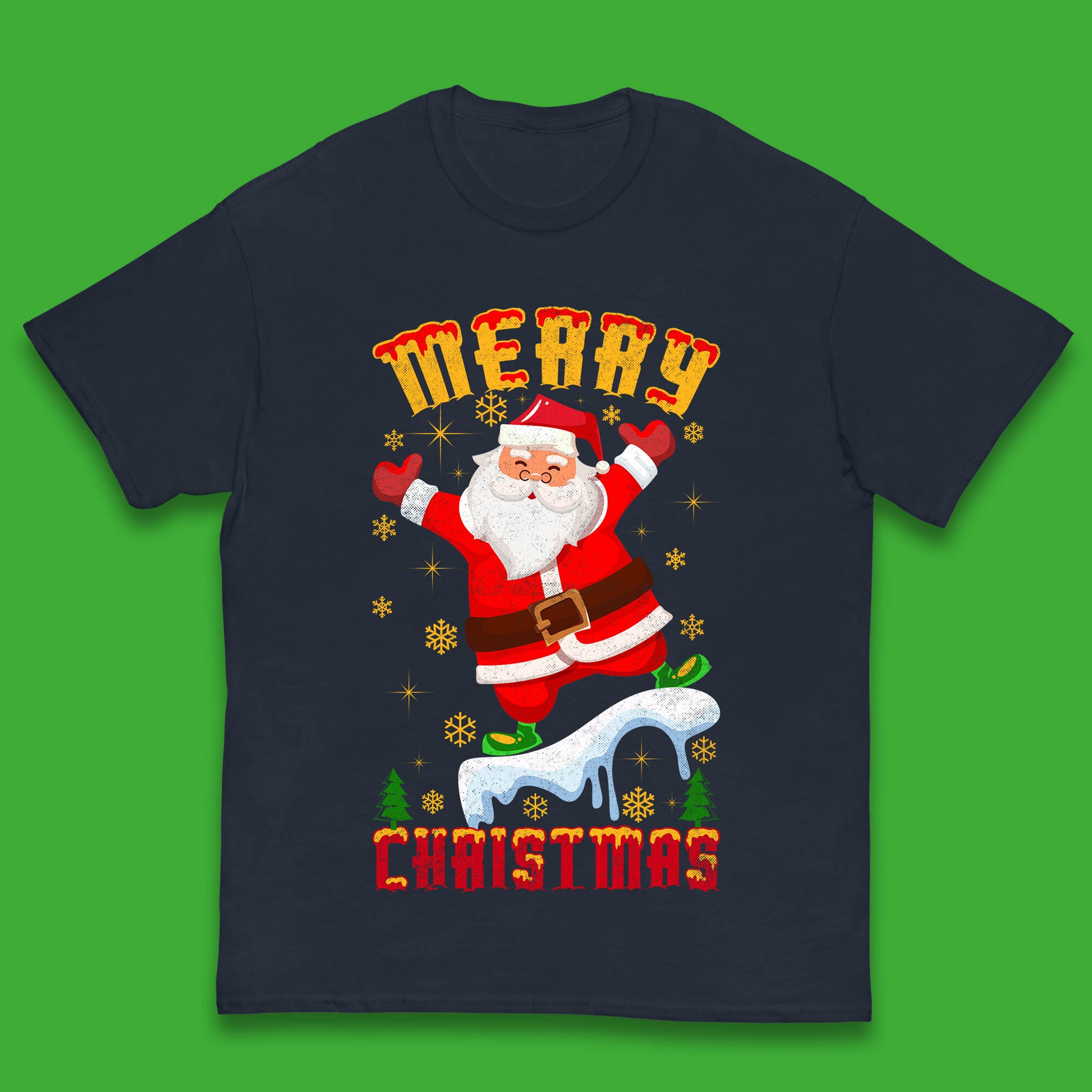 merry christmas santa claus t shirt