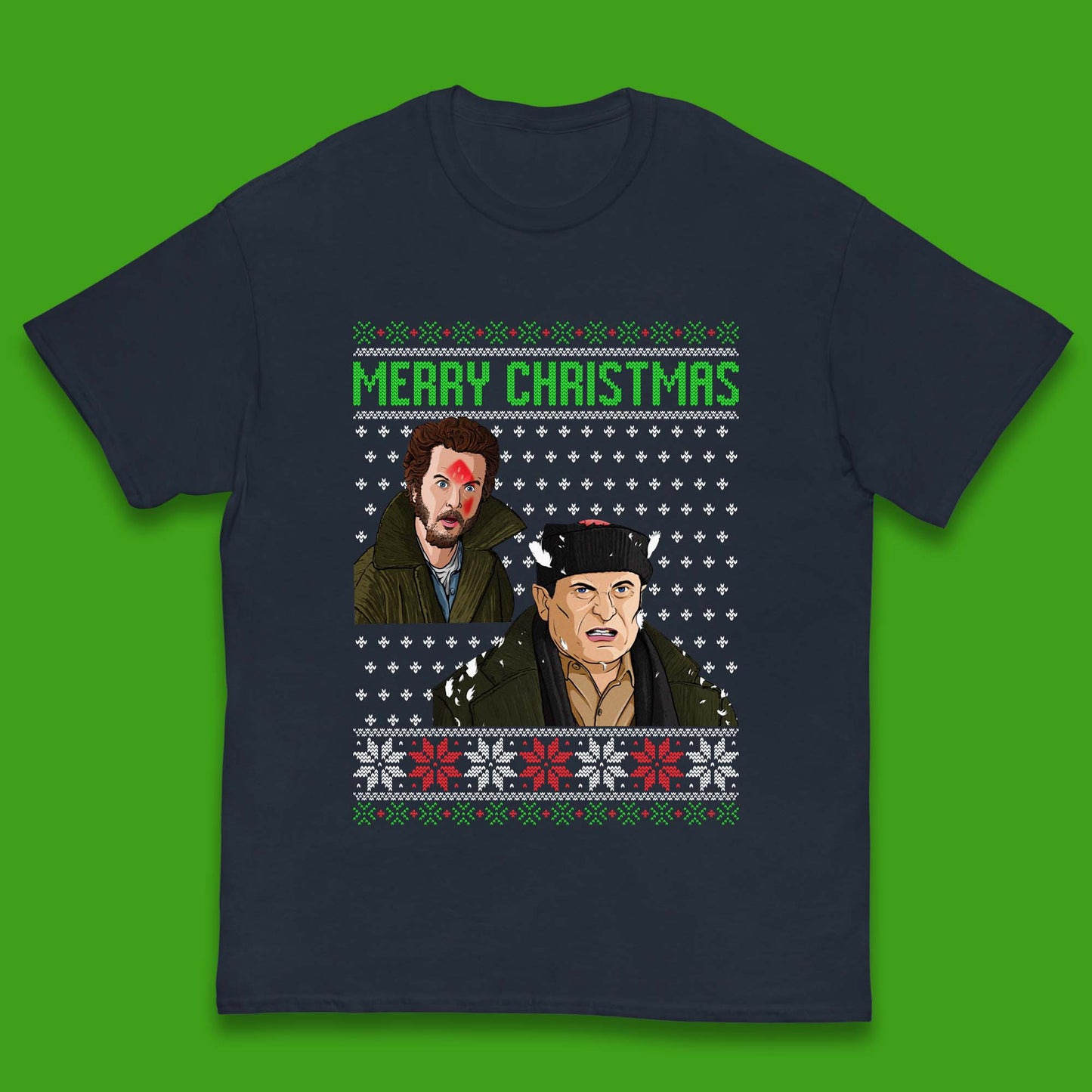 Marv And Harry Christmas Kids T-Shirt
