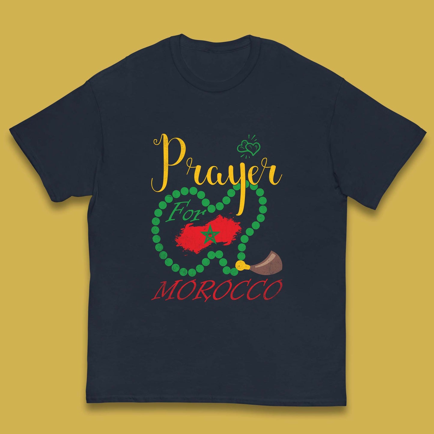 Prayer For Morocco Stay Strong Morocco Earthquake Support Kids T Shirt
