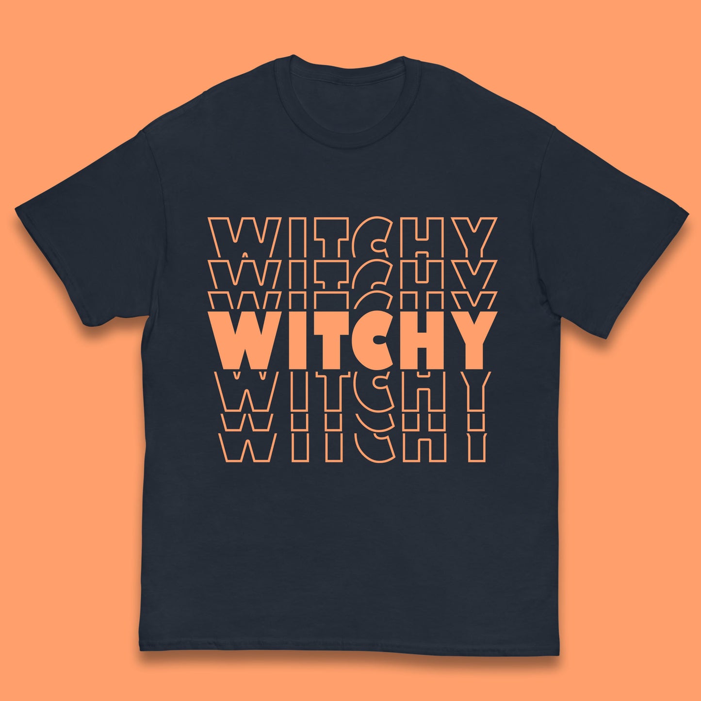 Witchy Halloween Witches Spooky Witch Vibes Witchy Aesthetic Halloween Party Kids T Shirt
