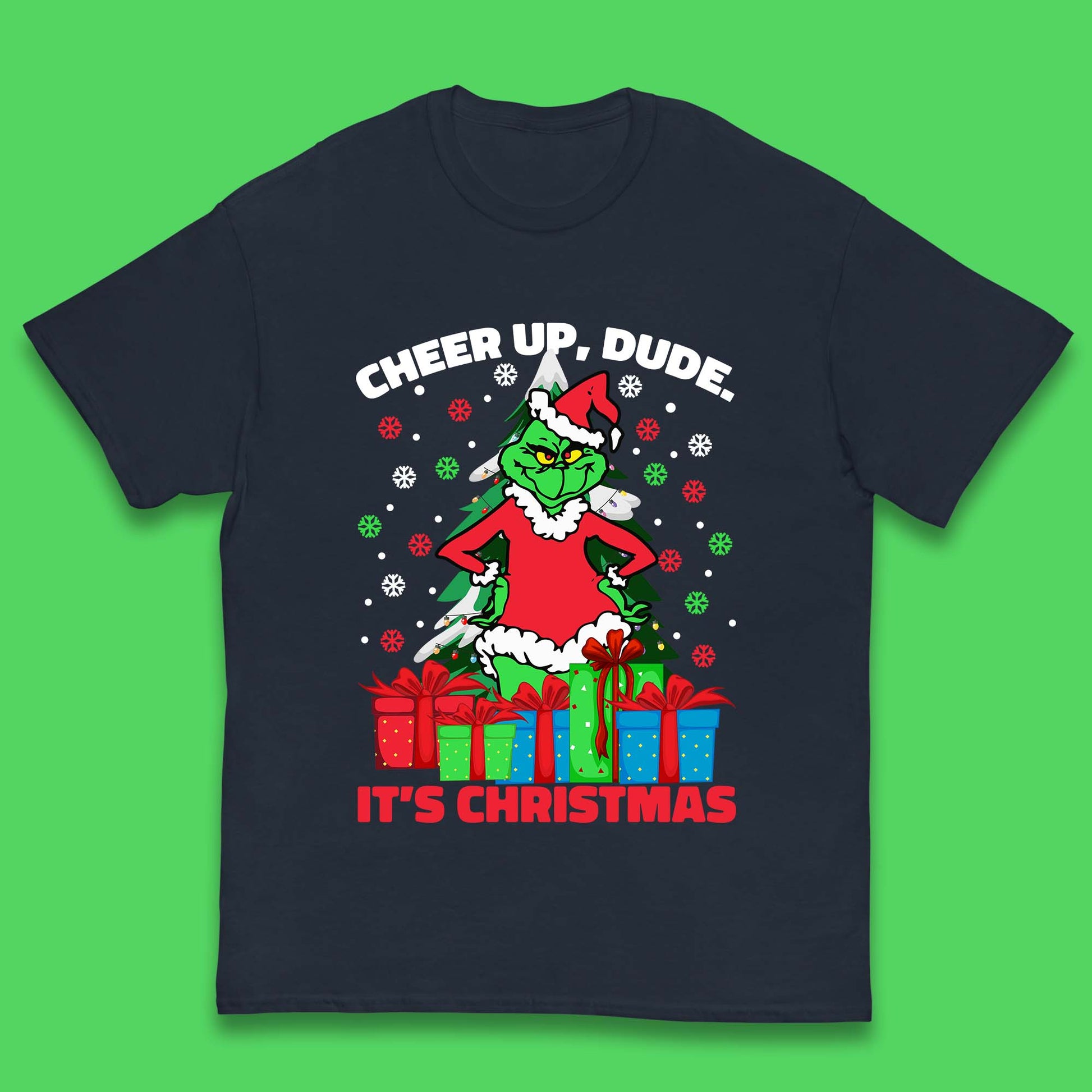 cheer up dude it's christmas t shirt