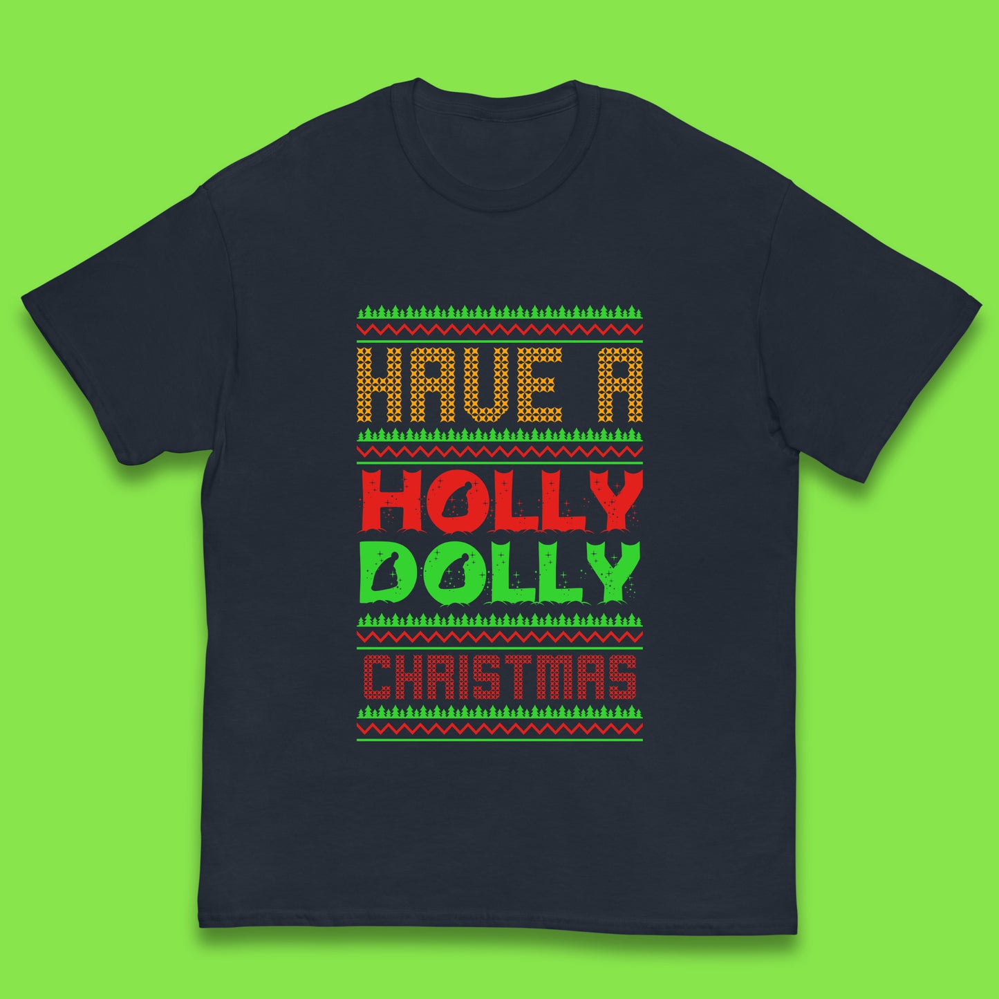 holly dolly christmas t shirt