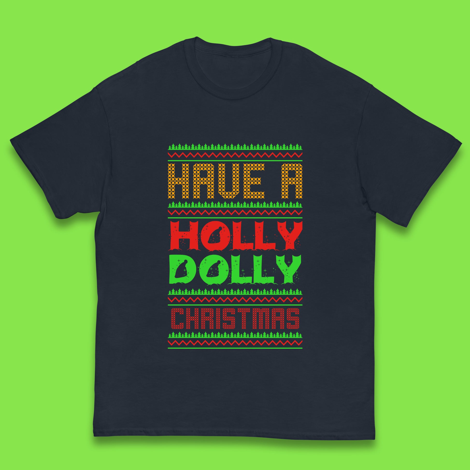 holly dolly christmas t shirt