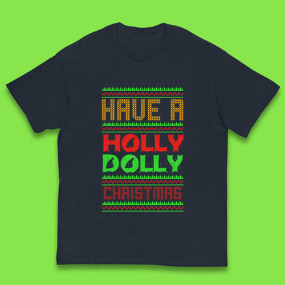 holly dolly christmas t shirt