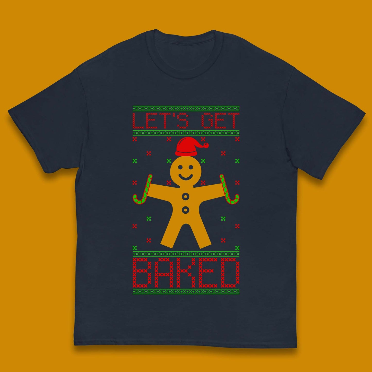 Gingerbread Christmas Kids T-Shirt