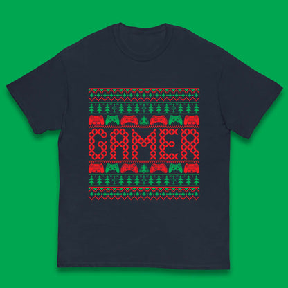christmas game controller t shirt