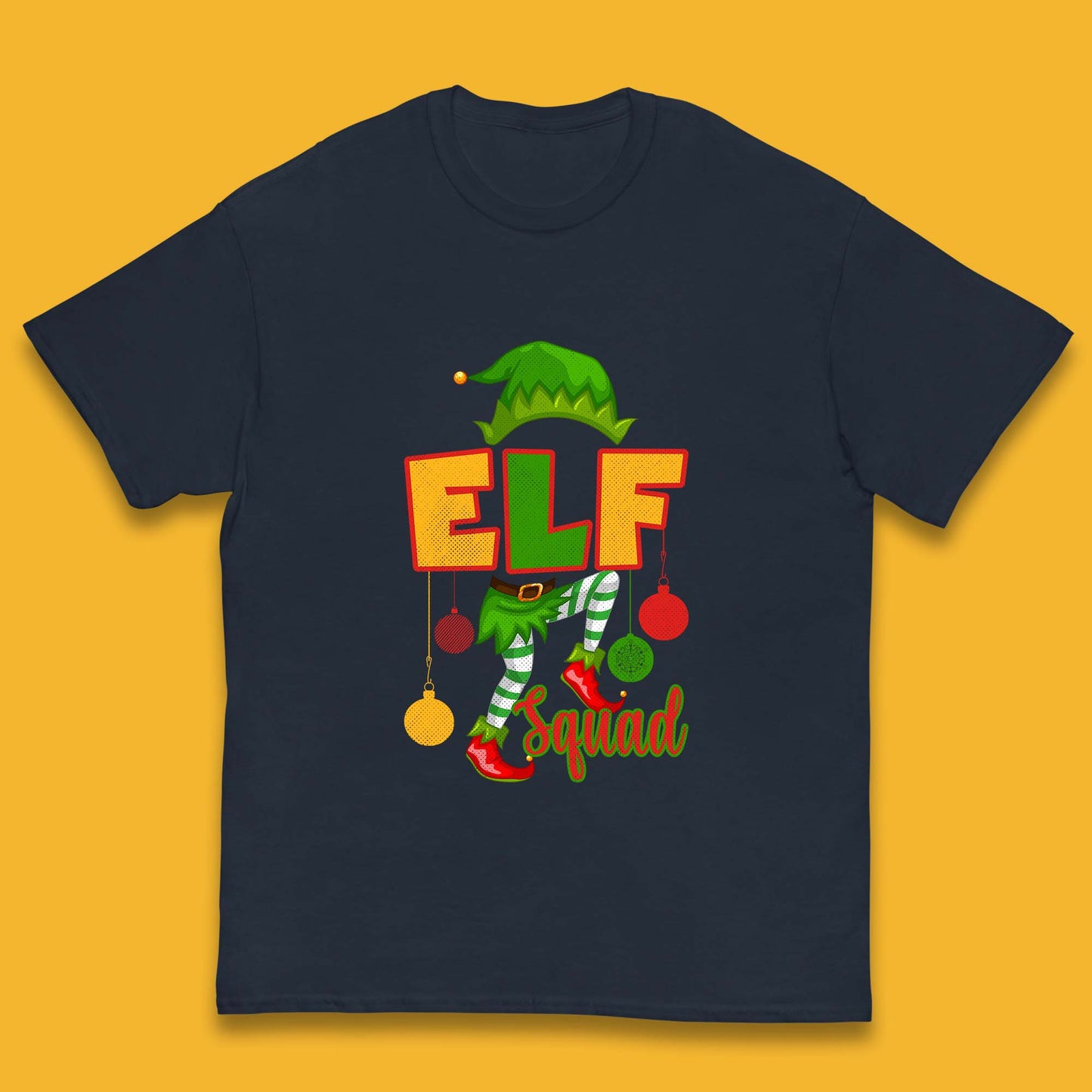 elf squad christmas t shirt