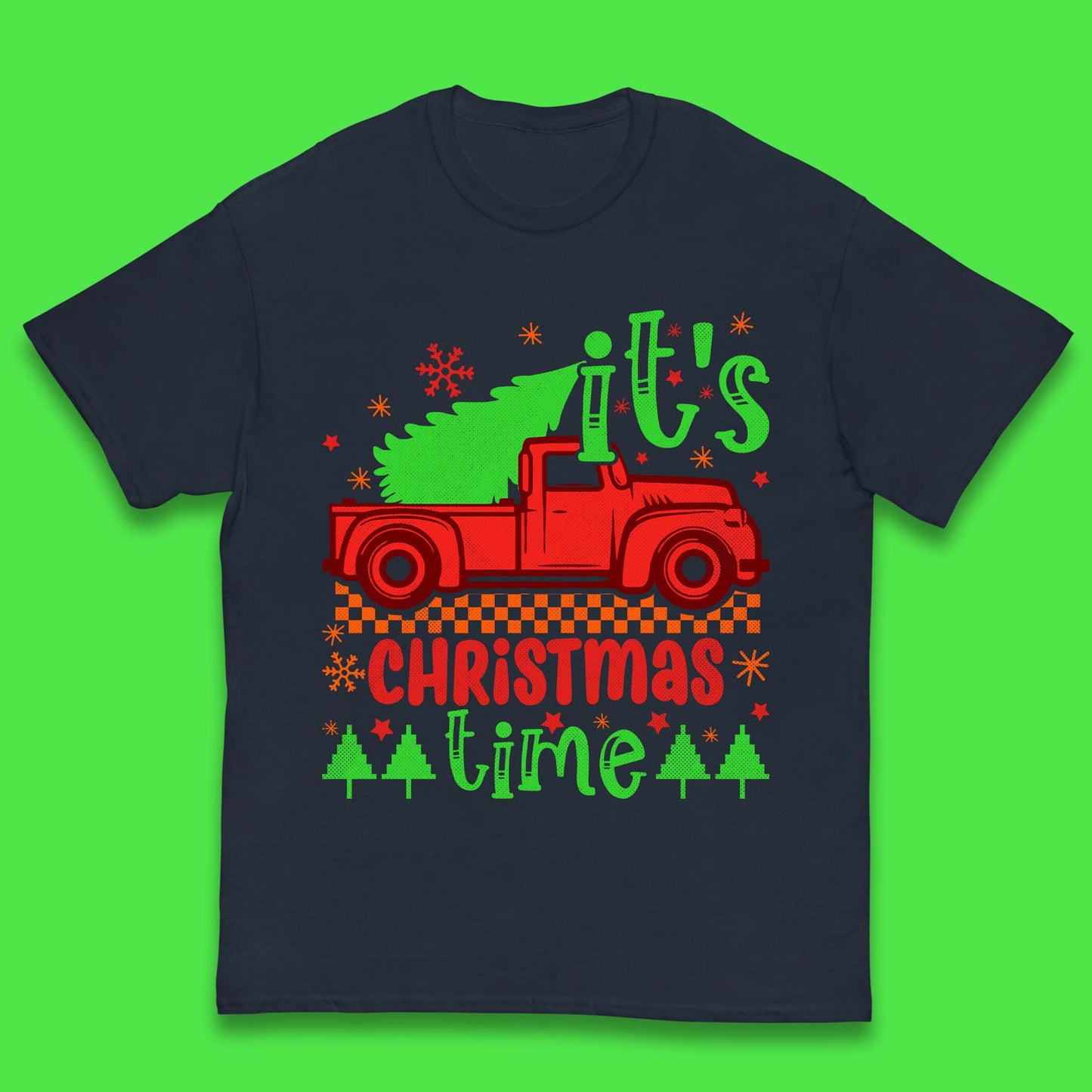 Christmas Truck Kids T-Shirt