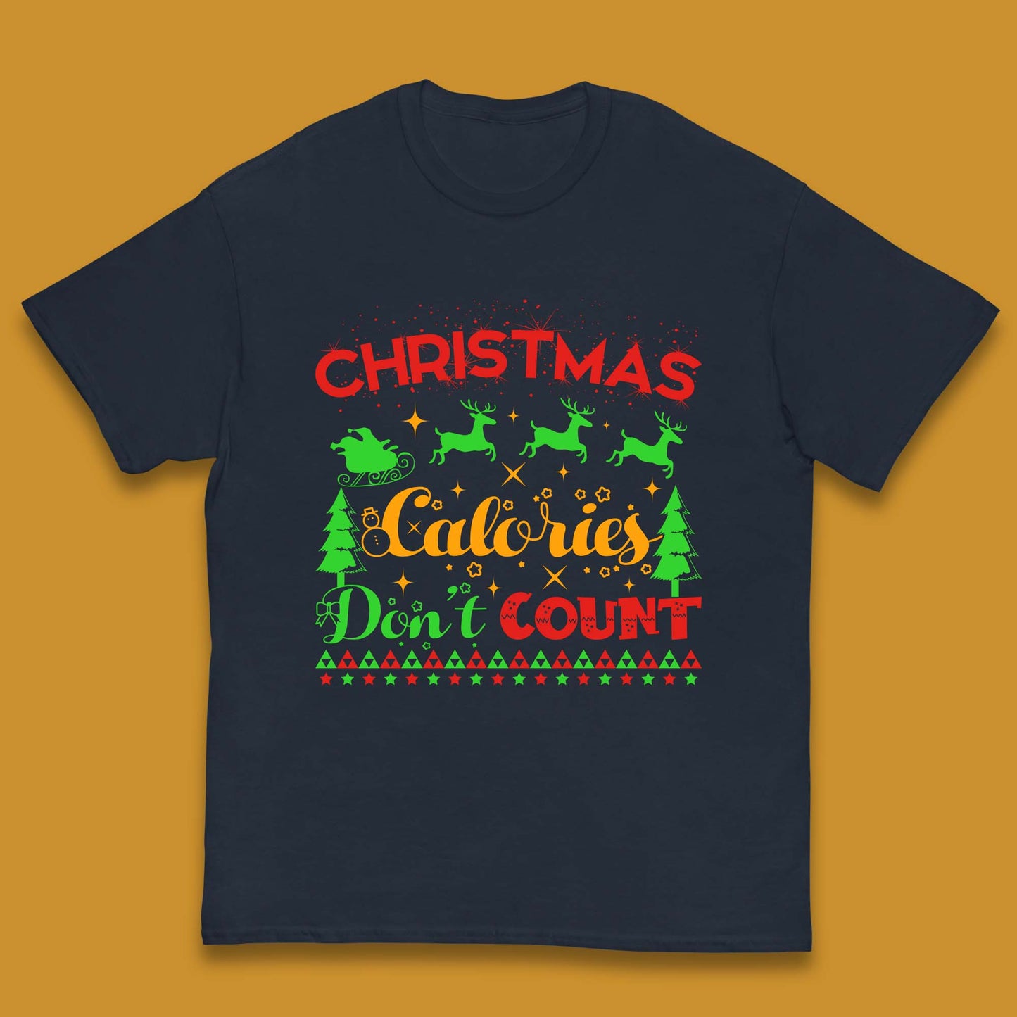 christmas calories don't count t shirt