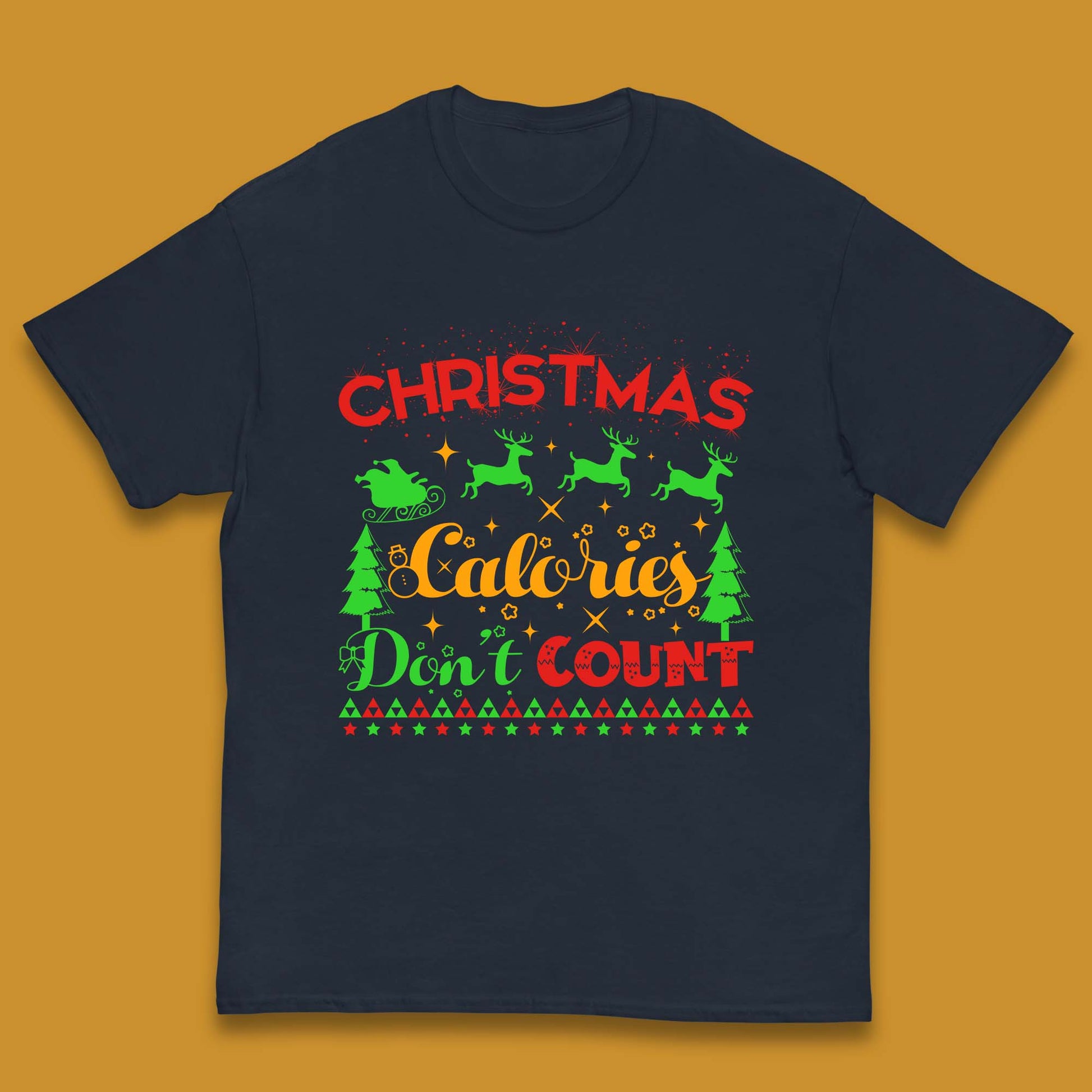 christmas calories don't count t shirt