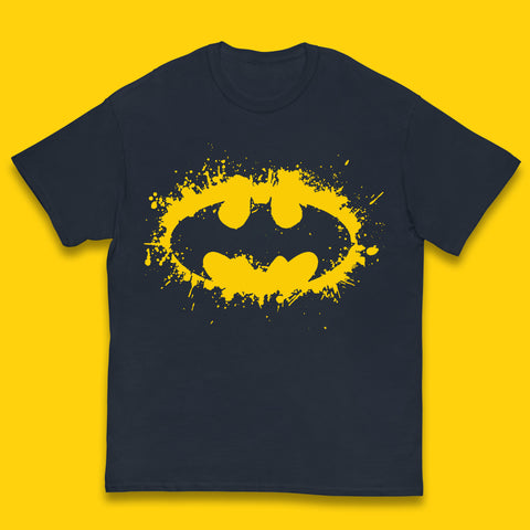 Superheros DC Comics Batman Basic Logo Action Adventure Movie Character Kids T Shirt