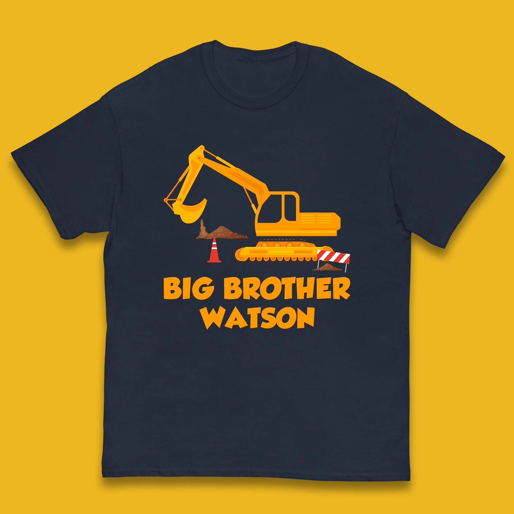 Personalised Big Brother Your Name Promoted To Big Brother Siblings Announcement Gift Kids T Shirt