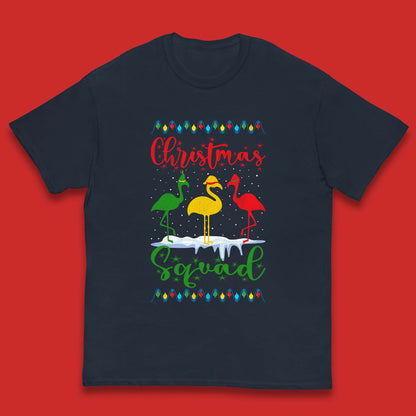 flamingos christmas t shirt