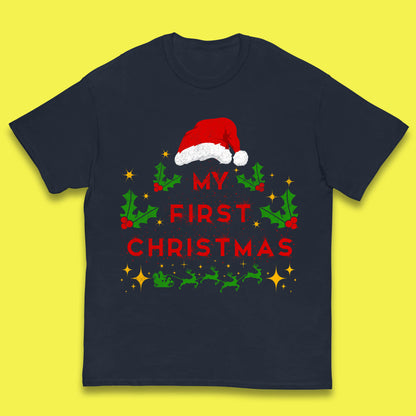 my first christmas winter tee