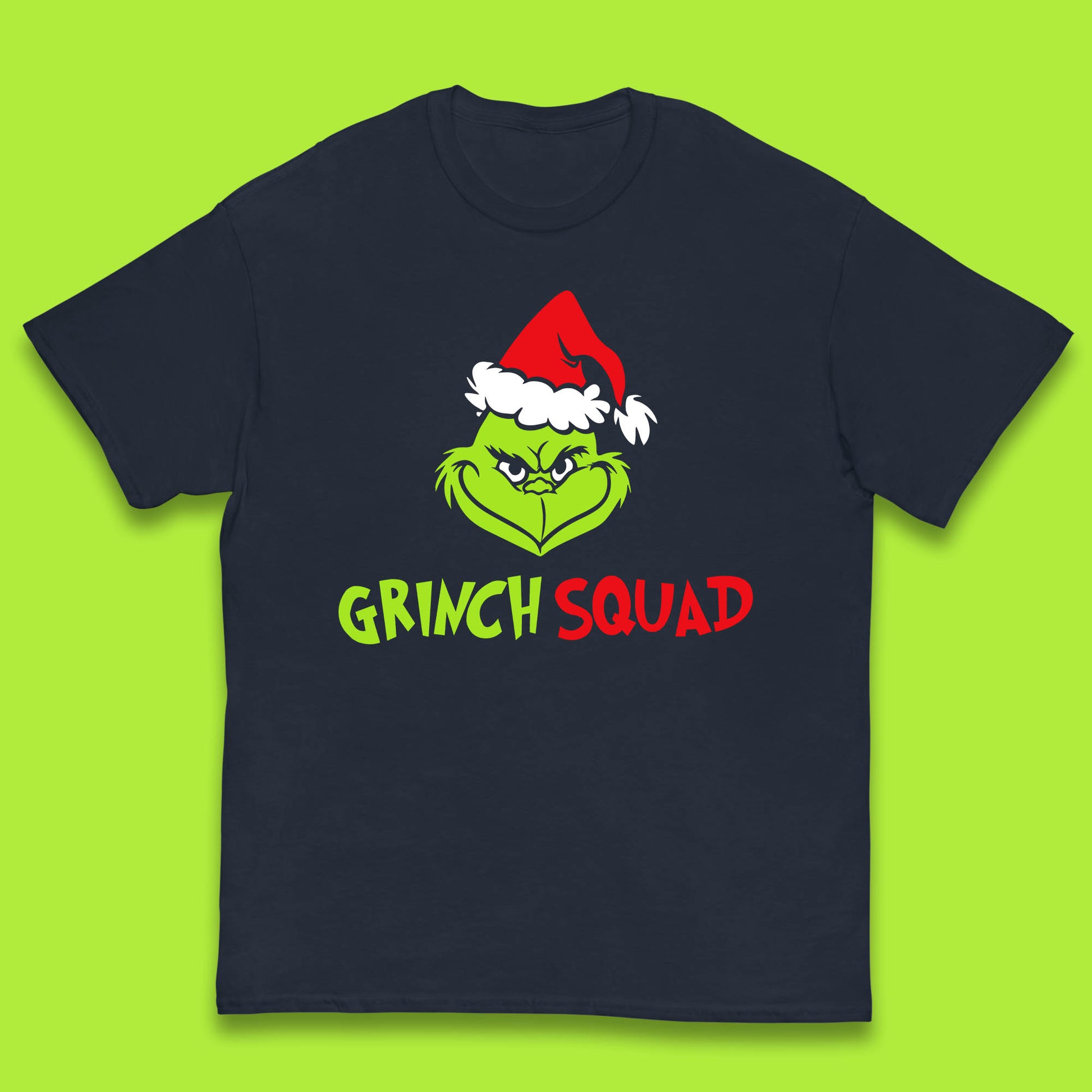 grinch squad christmas t shirt