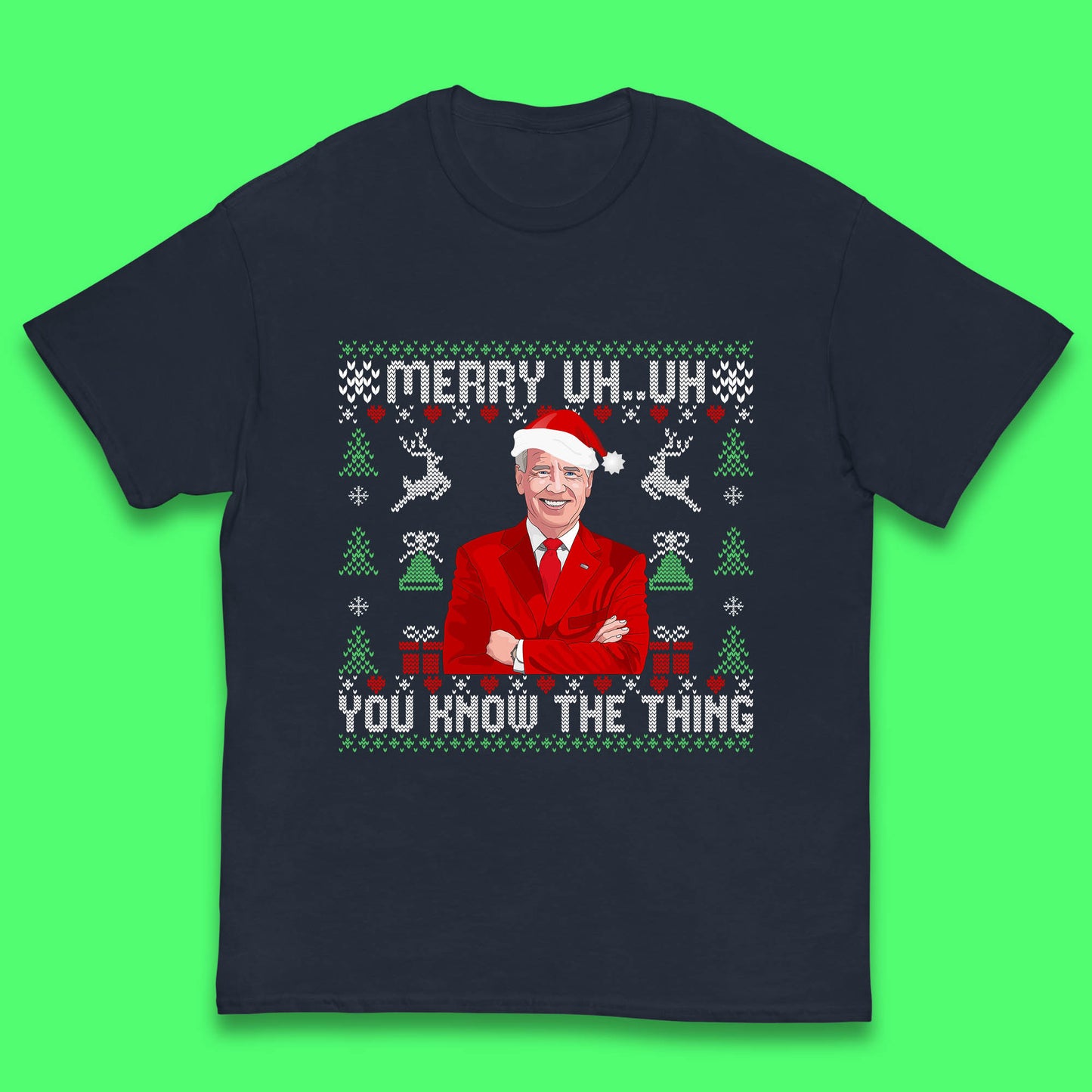 joe biden christmas t shirt