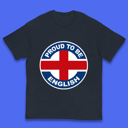 Proud To Be English Flag of England Union Jack, British flag, UK flag Proud English Pride Kids T Shirt