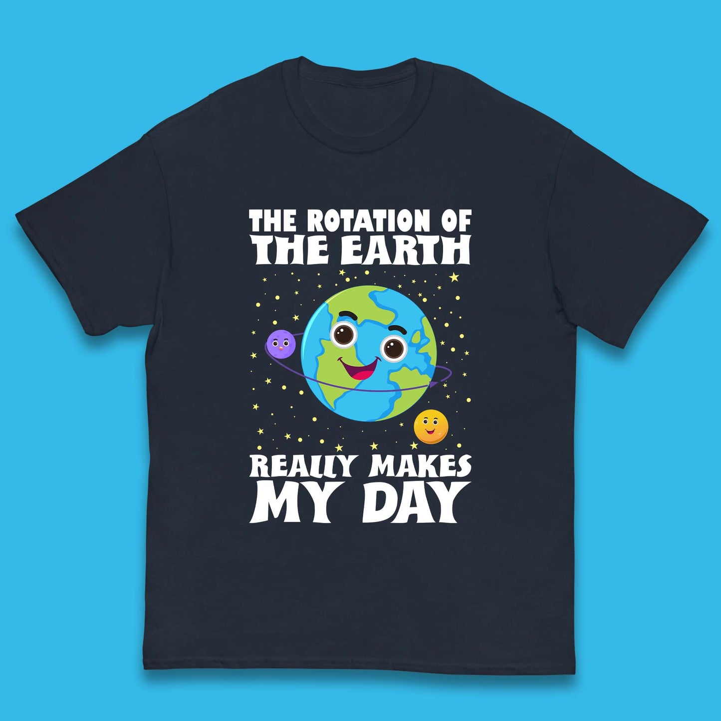 Rotation Of Earth Kids T-Shirt