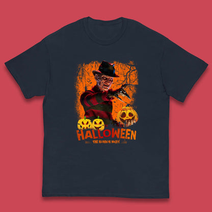 Halloween The Horror Night Freddy Krueger Horror Movie Character Serial Killer Kids T Shirt