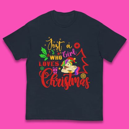 Unicorn Christmas Kids T-Shirt